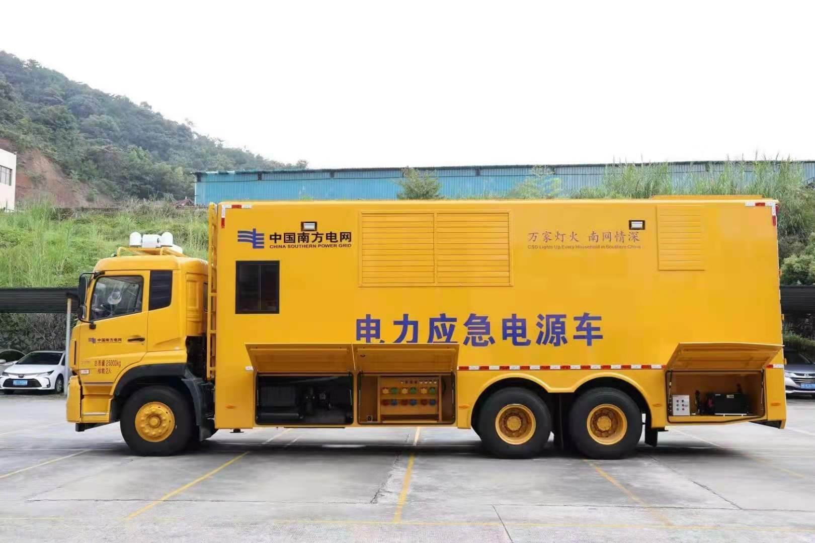 曲松安康大型柴油发电机发电车UPS电源出租租赁